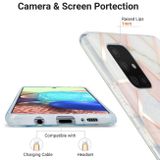 Gumený 3D kryt na Samsung Galaxy A71 5G - Ružovobiela
