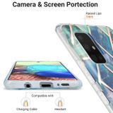 Gumený 3D kryt na Samsung Galaxy A71 5G - Modrozelená