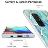 Gumený 3D kryt na Samsung Galaxy A71 5G - Zelená