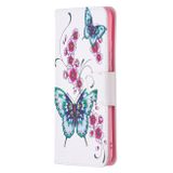 Peňaženkové kožené puzdro na Samsung Galaxy A02s - Two Butterflies