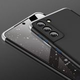 Plastový kryt GKK na Samsung Galaxy S21 Plus 5G - Čiernostrieborná
