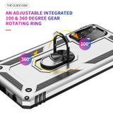 Kryt Magnetic  Holder Armor na Samsung Galaxy  A52 5G / A52s 5G - Strieborná