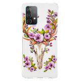 Gumený kryt LUMINOUS na Samsung Galaxy  A52 5G / A52s 5G - Flower Deer