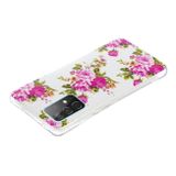 Gumený kryt LUMINOUS na Samsung Galaxy  A52 5G / A52s 5G - Rose Flower