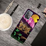 Gumený kryt na Samsung Galaxy A52 5G / A52s 5G - Umbrella Owl