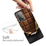 Gumený kryt na Samsung Galaxy A52 5G / A52s 5G - Chocolate