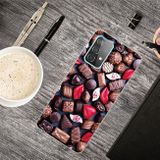 Gumený kryt na Samsung Galaxy A72 5G - Love Chocolate