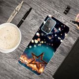 Gumený kryt na Samsung Galaxy A72 5G - Night View Stars