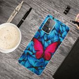 Gumený kryt na Samsung Galaxy A72 5G - Big Red Butterfly