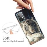 Gumený kryt na Samsung Galaxy A72 5G - White Tiger
