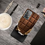Gumený kryt na Samsung Galaxy A72 5G - Chocolate