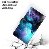 Peňaženkové kožené puzdro na Samsung Galaxy A52 5G / A52s 5G - Colorful Clouds