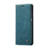 Peňaženkové kožené puzdro CASEME na Samsung Galaxy A32 5G - Modrá