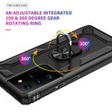 Kryt Magnetic Holder Armor na Samsung Galaxy S21 Ultra 5G - Čierna