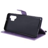 Peňaženkové kožené puzdro TREE na Samsung Galaxy A32 5G - Lavender