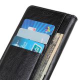 Peňaženkové kožené puzdro Copper Nappa na Xiaomi Redmi Note 10/10S - Čierna