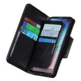 Peňaženkové kožené puzdro na Samsung Galaxy A11 / M11 - Čierna