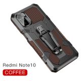 Kryt Machine Armor na Xiaomi Redmi Note 10/10S - Kávová