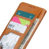 Peňaženkové kožené puzdro FLORAL na Xiaomi Redmi Note 10 5G - Čierna