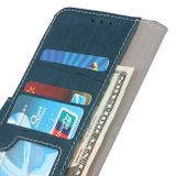 Peňaženkové kožené puzdro CROCODILE na Motorola Moto G50 - Tmavozelená