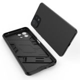 Kryt Punk Armor na Xiaomi Mi 11 Lite - Čierna