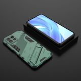Kryt Punk Armor na Xiaomi Mi 11 Lite - Zelená