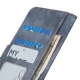 Peňaženkové kožené puzdro MAGNETIC na Motorola Moto G50 - Modrá
