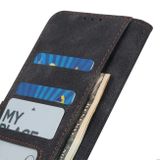 Peňaženkové kožené puzdro MAGNETIC na Motorola Moto G50 - Čierna