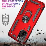 Kryt Magnetic Holder Armor na Xiaomi Redmi Note 10/10S - Červená