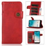 Peňaženkové kožené puzdro KHAZNEH Dual-Spicing na Moto G10/G20/G30 - Červená