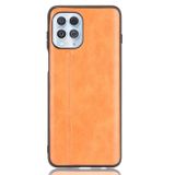 Kožený kryt SHOCKPROOF na Motorola Moto G100 - Oranžová