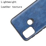 Kožený kryt Shockproof Sewing na Moto G10/G20/G30 - Modrá