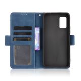 Peňaženkové kožené puzdro SKIN na Huawei P50 - Modrá
