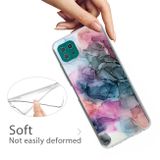 Gumený kryt MARBLE na Samsung Galaxy A22 5G - Abstract multicolor