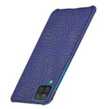 Kožený kryt CROCODILE na Samsung Galaxy A22 4G - Modrá