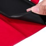 Peňaženkové kožené puzdro Solid Color Horizontal na Moto G10/G20/G30 - Červená
