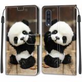Peňaženkové 3D puzdro na Samsung Galaxy A50 – Panda