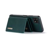 Kožený kryt DG.MING na Samsung Galaxy A22 5G - Zelená