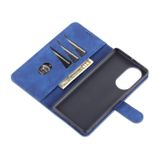 Peňaženkové kožené puzdro AZNS na Honor 50 - Modrá