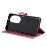 Peňaženkové 3D puzdro SUN na Huawei P50 Pro - Ružová