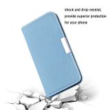 Peňaženkové kožené pouzdro na iPhone 11 Pro Max - Blue
