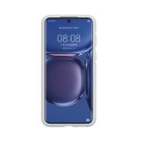 Kožený kryt WLONS na Huawei P50 - Modrá