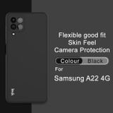 Gumený kryt IMAK na Samsung Galaxy A22 4G - Čierna