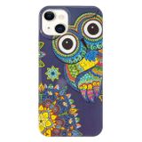 Gumený kryt LUMINOUS na iPhone 13 Mini - Blue Owl