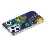 Gumený kryt LUMINOUS na iPhone 13 Pro Max - Blue Owl