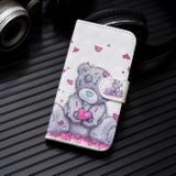 Peňaženkové 3D puzdro DRAWING na iPhone 13 Pro - Love Panda