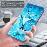 Peňaženkové 3D puzdro PAINTING na iPhone 13 Mini - Three Butterflies