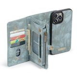 Multifunkčné peňaženkové puzdro CaseMe na iPhone 13 Pro Max - Modrá