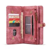 Multifunkčné peňaženkové puzdro CaseMe na iPhone 13 Pro - Červená