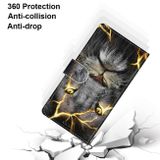 Peňaženkové 3D puzdro DRAWING na Huawei P50 Pro - Fission Lion